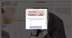 Desktop Screenshot of morethanrecovery.com