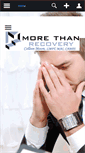 Mobile Screenshot of morethanrecovery.com