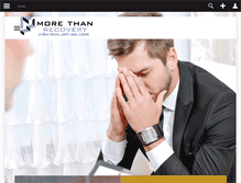 Tablet Screenshot of morethanrecovery.com